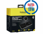 INTENSO MB13, 3v1 Bezdrôtová (Qi) nabíjačka 15W