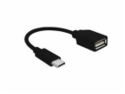 Gembird Type-C samec – kabel USB A samice (A-OTG-CMAF2-01)