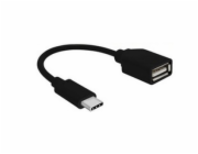 Gembird Type-C samec – kabel USB A samice (A-OTG-CMAF2-01)
