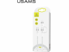 Usams USB-C – USB-C + Lightning kabel 1,2 m bílý (63775-u...