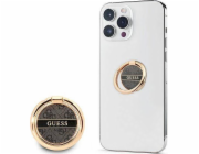 Pouzdro Guess Ring stand 4G zlaté & černé Guess Ring stand Black Nové