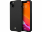 Mercedes Liquid Silicone Zadní Kryt pro iPhone 14 Plus Bl...