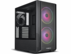 Lian Li LANCOOL 216 RGB, E-ATX skříň, midi tower - černá