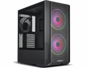 Lian Li LANCOOL 216 RGB, E-ATX skříň, midi tower - černá