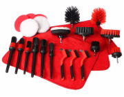 Multifunkční sada nástrojů pro čištění a mytí auta CAR DETAILING 33, 33ks SIXTOL