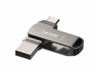 Lexar flash disk 64GB - JumpDrive D400 Dual USB-C & USB-A 3.1 (čtení až 130MB/s)