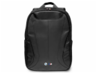Batoh BMW 16" black Carbon&Leather Tricolor Noste své zař...