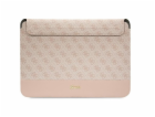 Guess 4G Stripe Metal Logo Computer Sleeve 14" Pink Noste...