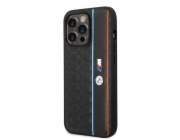 Pouzdro BMW M Hexagonal Pattern iPhone 14 Pro - černé
