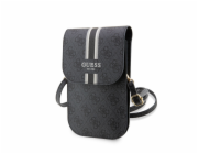 Guess PU 4G Printed Stripes Phone Bag černý Guess 4G PU Phone bag je perfektní taška přes rameno, nejen pro Váš telefon, peněženku, doklady, klíče.