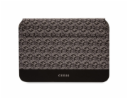 Guess PU G Cube Computer Sleeve 16" černý Guess G Cube Computer sleeve je perfektní obal pro notebook s úhlopříčkou displeje až do 16"
