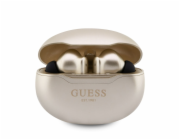 Guess True Wireless Metalic Finish BT5.3 6H Stereo Earphones Gold Nové