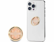 Guess Ring stand Gold Praktické držadlo ve tvaru prstence namontováno na zadním panelu