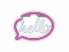 Forever dekorativní LED neon Hello