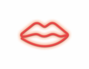 Forever dekorativní LED neon Rty