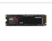 Samsung 990 PRO 4TB, MZ-V9P4T0BW Samsung SSD 4TB 990 PRO PCIe Gen 4.0 x4, NVMe 2.0 (č/z: 7450/6900MB/s)