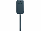 iPhone 12 mini Leather Sleeve wth MagSafe B.Blue