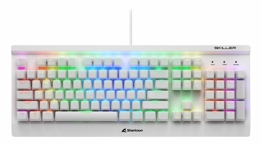 SKILLER SGK3 White, Gaming-Tastatur