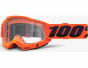 100% brýle 100% ACCURI 2 ORANGE (průhledné sklo proti zamlžování, LT 88% -92%) (NOVINKA)