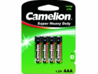 CAMELION Batérie SUPER HD zink-chlorid AAA 4ks R03