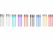 Gembird patch kábel S/FTP Cat. 6A LSZH, 50 m, šedý