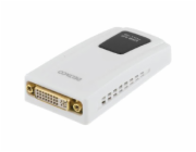 DELTACO adaptér z USB 3.0 na DVI/HDMI/VGA USB3-DVI