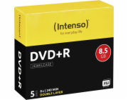 INTENSO DVD+R Slim Case 8,5GB DL 5ks