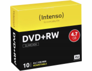 INTENSO DVD+RW Slim Case 4,7GB 10ks