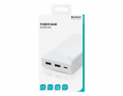 DELTACO PB-A1002, Powerbank 20000mAh, bílá