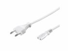 WENTRONIC Síťový kabel 2pin 230V 5m bíl W.93988