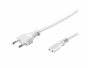WENTRONIC Síťový kabel 2pin 230V 5m bíl W.93988