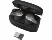 JABRA Evolve 65T, MS (USB dongle), titanově černé