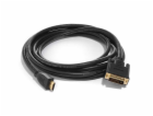 SBOX HDMI-DVI-2, Kábel HDMI M/DVI M 2m