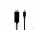 SBOX HDMI-MINI-DP-2, Kábel HDMI M/Mini DP M 2m