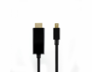 SBOX HDMI-MINI-DP-2, Kábel HDMI M/Mini DP M 2m