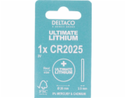 DELTACO Ultimate, Baterie LITHIUM CR2025, 1ks