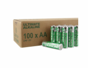 DELTACO ULTIMATE, Baterie alkalické AA, LR06 100ks