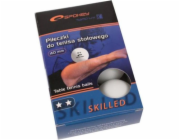 Spokey SKILLED ** Pingpongové míčky, 6 ks, bílé