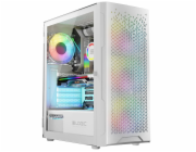 Logic Concept Aramis ARGB AT-ARAMIS-20-0000000-0002 LOGIC PC skříň Aramis ARGB MIDI 1x USB 3.0, 2x USB 2.0 + audio, bílá, bez zdroje
