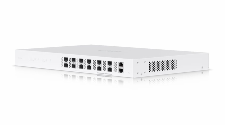 Ubiquiti UISP Fiber OLT XGS - 8x GPON port, 4x SFP28 port, 2x Hot-Swap, DAC kabel