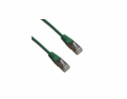 Patch cord FTP cat5e 0,5M zelený