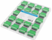 Lanberg Fiber Optic Adapter SM SC/APC Duplex Black End Cap 20 ks Lanberg