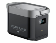 ECOFLOW Intelligenter Zusatzakku für Delta 2 Max (schwarz/grau, 2.048 Wh, LFP-Akku)