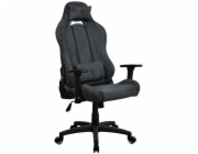 AROZZI herní židle TORRETTA Soft Fabric v2/ látkový povrch/ tmavě šedá