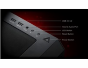 Adata XPG STARKER AIR/Midi Tower/Transpar./Černá