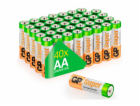 1x40 GP Super Alkaline AA Mignon Batteries Blister 030E15...