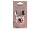 SBOX IPH7-RG Apple Lightning/USB-A ruž/zlat 1,5m