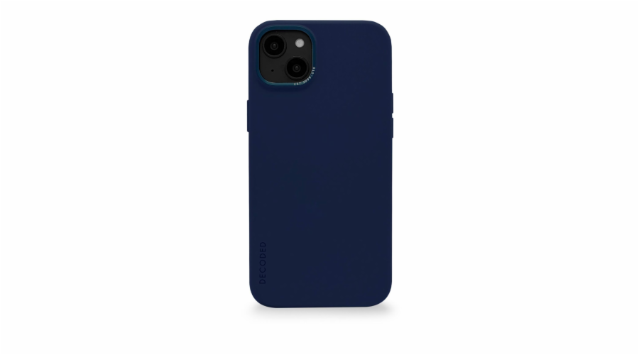 Decoded AntiMicrobial Silicone Backcover iPhone 14 Navy Peony