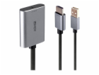 Lindy Video Converter - USB -C - Šédá