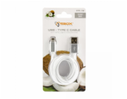 SBOX USB-TYPEC-15W Kábel USB 2.0/TypeC 1,5m biely